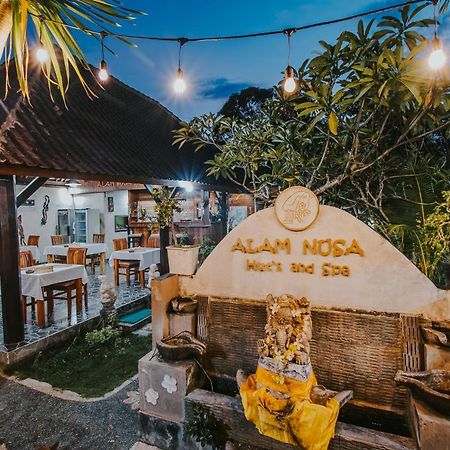 Alam Nusa Bungalow Huts & Spa Hotel Lembongan Exterior foto