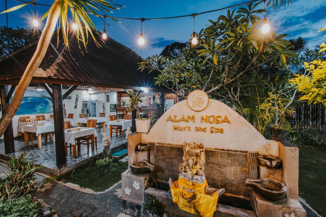 Alam Nusa Bungalow Huts & Spa Hotel Lembongan Exterior foto