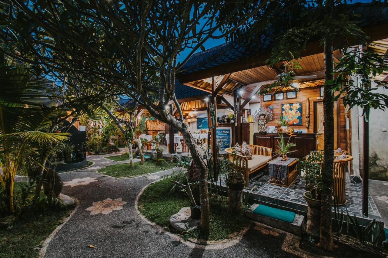 Alam Nusa Bungalow Huts & Spa Nusa Lembongan Exterior foto